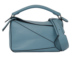 Medium Puzzle, Leather, Blue, MIS/41710, S/E, 2*